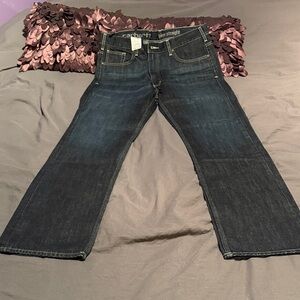 Carhartt Men's Deep Indigo Slim Straight Jeans